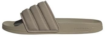adidas Unisex-Adult Adilette Shower, Blanch Cargo/Blanch Cargo/Blanch Cargo, 10