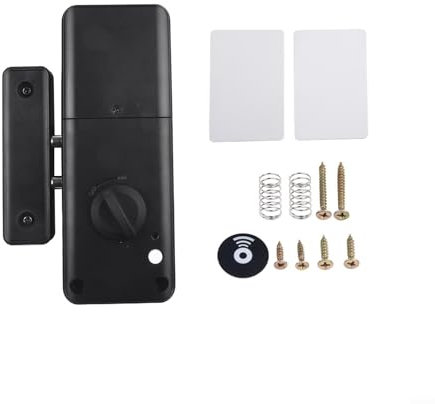EpheyFIF Türschloss für TTlock für intelligentes unsichtbares Holztürschloss mit APP/Kartenentriegelung, für Haustür, Büro, Hotel, Haus und Wohnung