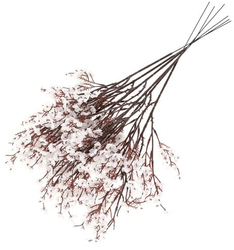Zerodeko Künstlicher Schleierkraut-blumenstrauß 6 Stück für Hochzeit Zuhause Realistische Immergrün