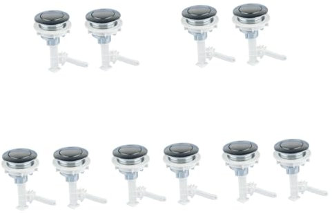 OSALADI 10pezzi Pulsanti Per Serbatoio Facili Installare Design Idrico Accessori Per Resistente e
