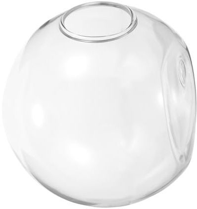HEMOTON Vaso di Vetro per Piante Idroponiche da Appendere alla Parete Contenitore per Fiori Design Lineare e Semplice per Casa e Ufficio