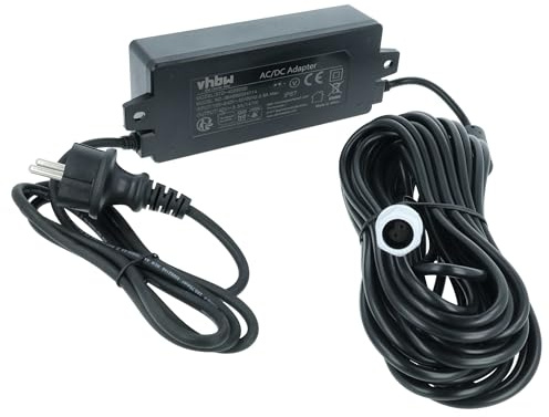 vhbw Bloc d'alimentation/chargeur compatible avec Bosch Indego 1000 Connect, 1300, 1200 Connect, 10C, 1100 Connect tondeuse robot - 1140 cm