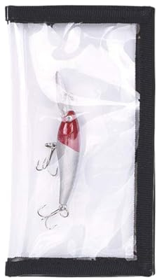 Protezione Esca per Pescatori: Protezione Trasparente per Esche per Canna da, stoccaggio ami | Protezione Attrezzatura per Acqua salata, di Sicurezza per Attrezzatura