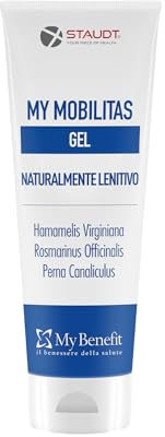 Gel My Mobilitas, Sollievo dal Dolore Muscolare, Cervicale, Mal di Schiena. Effetto Freddo con Eucalipto e Mentolo. Gel con Cozza dalle Labbra Verdi per il Benessere Articolare e Muscolare, 125 ml