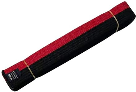 ZIHDKE 2 st TKD Aikido Uniform Bälte Taekwondo polyester bomull lätt att fästa Judo Karate klassificering midjeband färg för Taekwondo
