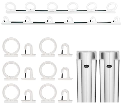 DU-BRO Fishing 1080 Trac-A-Rod Storage System, 2-Feet, Silver/White