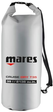 Mares Cruise T35 Dry - Zaino subacqueo, taglia unica, colore: Grigio