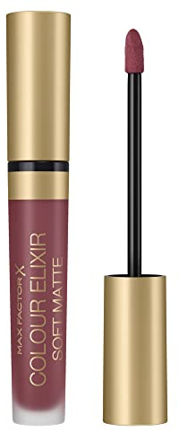 Max Factor Colour Elixir Soft Matte, Rossetto Matte Lunga Durata Idratante, 40 Soft Berry