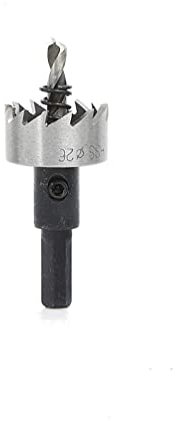 Broca de acero de alta velocidad de 12-80 mm Sierra de agujero de acero inoxidable Metal Aleación de aluminio Brocas HSS, 25 mm