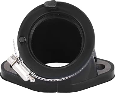 OUKENS Cuffia del collettore di aspirazione del carburatore, materiale in gomma + lega di acciaio Giunto del aspirazione del carburatore 3085809 Adatto per Polaris Sportsman 500 HO 2001-2013