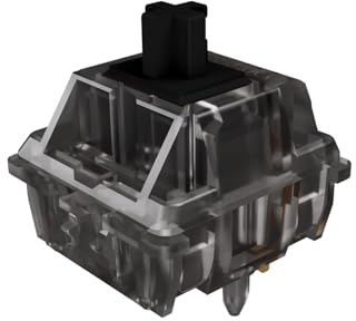 Gateron - Interruptores de tinta RGB de 5 pines para teclados mecánicos (36 unidades, tinta negra)