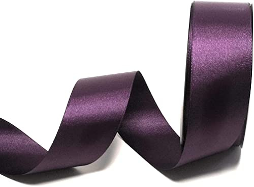 s.dekoda Satinband 25m x 40mm Lila Schleifenband Dekoband Satin