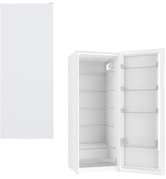 PKM Kühlschrank KS 242-EM | Weiß | 242 Liter | Vollraumkühlschrank | LED-Beleuchtung | wechselbarer Türanschlag | 4 Türablagen | 4 Glasfächer | mit Gemüseschublade