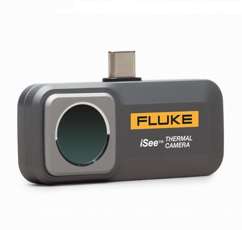 Fluke Caméra thermique pour smartphones Android (USB-C) de qualité professionnelle Plug&Play