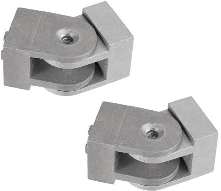 QUARKZMAN Gelenkverbinder mit Drehgelenk, 2 Stück flexible Verbindungsstücke für Aluminiumprofil der Serie 3030