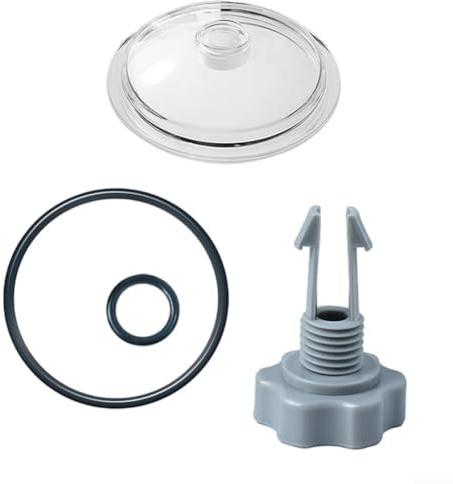 SF80110-1 - Coperchio per pompa filtro a sabbia, con O-Ring e valvola, parti di ricambio per pompa a sabbia per Intex da 30,5 cm