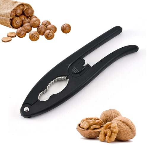 JCUGSBS Cascanueces de Acero Inoxidable, Multifuncional Cascanueces para Nueces, Avellanas, Almendras, Nueces de Brasil u Otros Frutos Secos