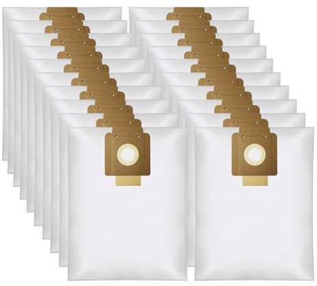 20 bolsas de aspiradora compatibles con Kär-cher T7, T7/1 Classic