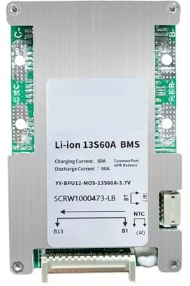 Batería De Iones De Litio BMS Solar De 48 V For Placas BMS del Sistema De Gestión De Iones De Litio 13S 48 V 60 A