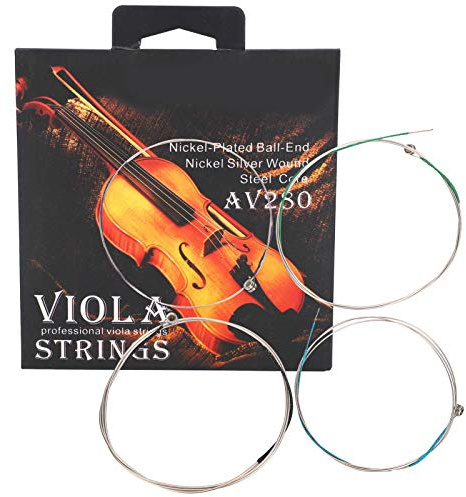 Viola Saiten, Professionelle Viola -Saiten E A D G Violin Saiten Universal Full Set Cello Strings für 14 ‑ 16 Bratschen