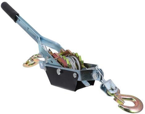 Homoyoyo Manual Winch Ratchet Cable Tensioner Thread Tightener Rope Puller for Tree Felling
