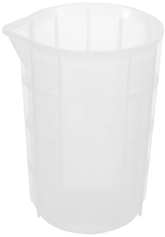 OFFIGAM 1 Pz Tazza di misurazione che agita silicone misurini per liquidi tazze di vernice jigger misurare tazza di miscelazione del colore bicchiere agitatore Gel di silice