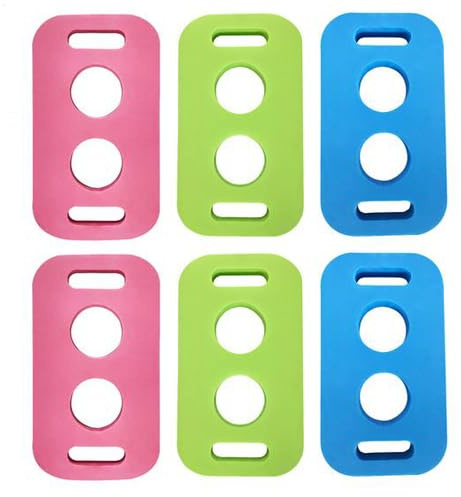 6 Pieces Swimming Noodle Connectors, Pool Noodle Connector With 2 Cross Holes, Foam Floats Swimming Training Accessories For Water Sports, Random Color, Easy To Use
