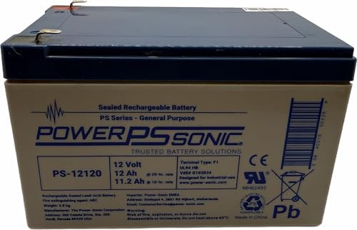 Power PS 12120/12 V 12 Ah VDs AGM blybatteri
