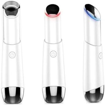 Vaguelly Electric Eye Massager for Eye Care with Ergonomic Design and Abs Material to Increase Blood Circulation Suitable for Use with Skin Care Products
