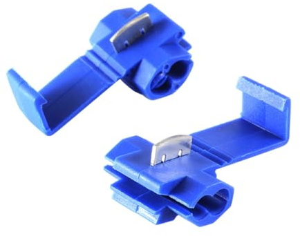 NOLITOY 125 pièces Kit de Connecteurs sans Soudure pour Câbles Électriques Assortiment T Tap Outil de de Fils pour Raccordement Électrique Rapide et Fiable