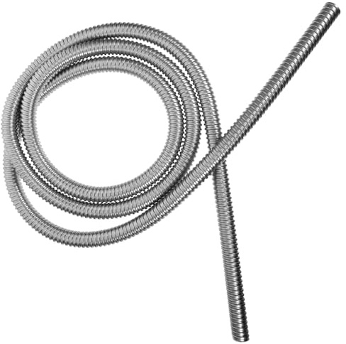 Vaguelly Manicotto Metallico Flessibile in Acciaio Inox 304 Guaina Protettiva per Cavi Diametro Interno 20 MM Protezione Resistente per Cablaggio Elettrico e Organizzazione Cavi in