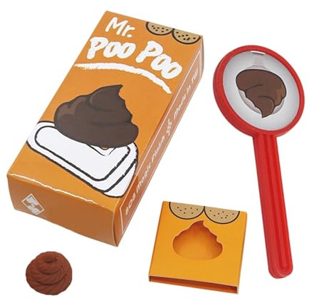 Prank Toys,Realistic Unflushed Poop Joke Toys | Magic Tricks Fidget Prank Gadgets,for Adults Men Women Family Birthday Classroom Home Stage Gathering Travel