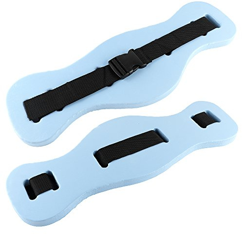 Skyoo Schwimm-Wassergürtel, Verstellbarer Sicherheitsgurt, Eva, Fischform, Schwimmhilfe, Schwimmbrett, für Schwimmen und Lendenwirbelstütze