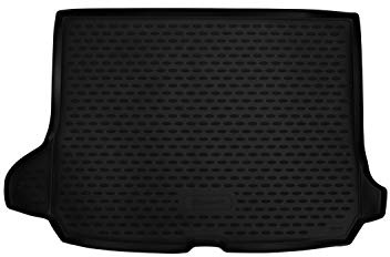 Element Tapis de Coffre Bac de Protection Antiderapant en Caoutchouc sur Mesure Audi Q2 2016-2020 Noir