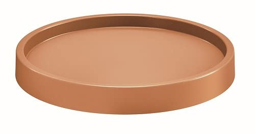 Erhard-Trading Pflanzenroller mobiler Untersetzer Kunststoff Ø Außen ca. 29,2 cm terrakotta