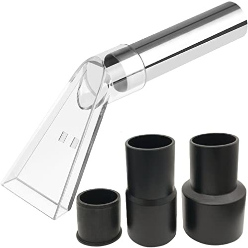 Happy Tree Universal Fit All Existing Shop Vacs with 2-1/2 &1-7/8 &1-1/4 Adapter Wet Extraction Accessory for Upholstery & Carpet Cleaning & Auto Detailing Shop Vac Extractor Attachment Hose Kit