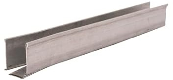 Guide per Tapparelle in Ferro zincato su Misura in Coppia con Bordi risvoltati (240 cm)