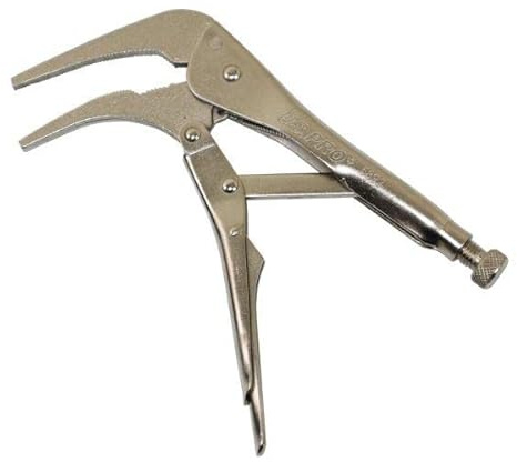 US PRO Tools 10 Inch 45° Long Nose Locking Pliers Mole Grips 5892
