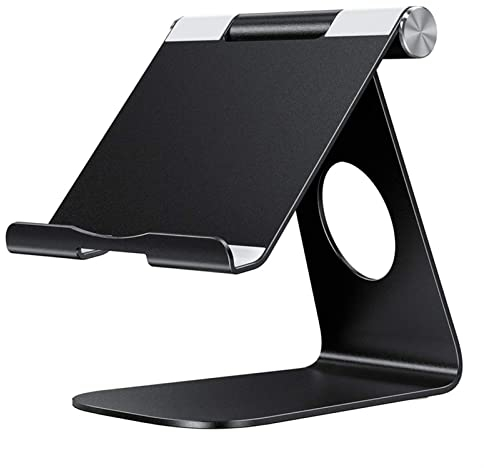Support Tablette Porte-tablette, support de tablette de téléphone réglable en aluminium, support de support paresseux for les téléphones et tablettes jusqu'à 12,9 pouces Supports pour Tablette ( Color
