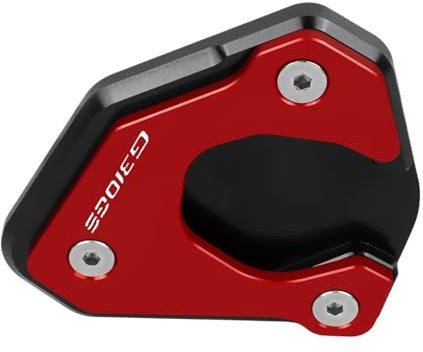 DMAIS Motorrad Seitenständer Unterlage Für G310GS 2022 2023 Motorrad Ständer Fuß Seite Stehen Enlarger Platte Verlängerung Pad Unterstützung Verbreiterung Ständer Platte (Color : 3)