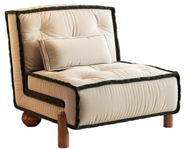 Linmeas-753 Sofá Cama Plegable, sofá Cama Convertible, Muebles de Dormitorio y Sala de Estar Convertibles de fácil Plegado