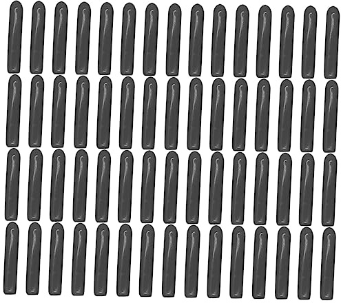 Geschirrspülerkorbkappen 100 Stück aus Kunststoff für Spitzen | 3-25 Mm Größe, für Gewinde und Schrauben, Graue Ausführung, Abdeckungen für Metallenden