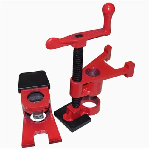 Abrazadera de tubo for carpintería de alta resistencia de 3/4 y 1/2 pulgada, liberación rápida, base ancha for pegar madera, hierro y metal, 1 unidad(0.75inch)