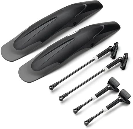 LKfjnhePF Guardabarros MTB Guardabarros for Bicicleta de montaña, Guardabarros for, liberación rápida, Rueda Delantera y Trasera 26 a 29 Pulgadas, for(1PC Set)