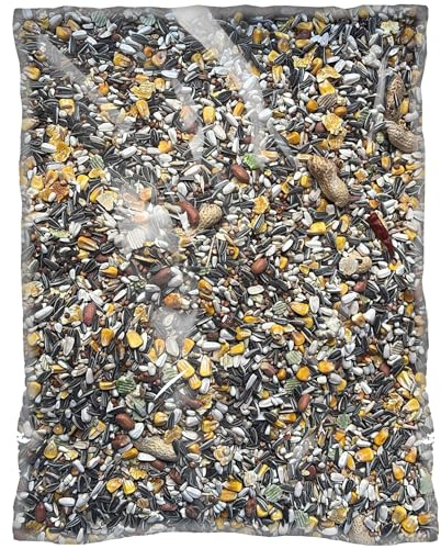 SQUAWK Premium Parrot Food NO1 Energy & Protein Mix | Nutritious Wild Garden Bird Feed | Additive Free Cleaned to 99.9% Purity | Provides Both Mental and Physical Stimulation (1kg)