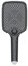 Handbrause HB152E eckig - Anti-Kalk - Farbe wählbar - 3 Strahlarten, Farbe:Schwarz matt