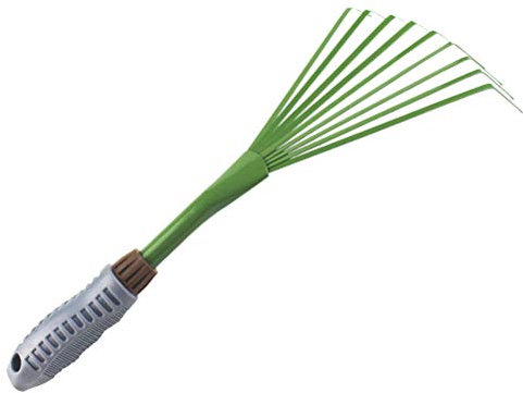 9 Zähne, Gartenreinigungsrechen, lang, , Gartengeräte, Kotrechen, Hundezubehör