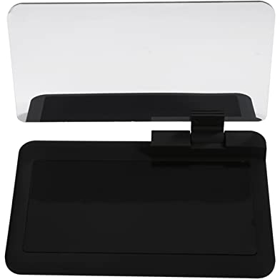 SYH&AQYE Support D'affichage Tête Haute HUD, Support D'affichage Tête Haute GPS pour Téléphone H6, Prise en Charge du Téléphone Portable 6 Pouces pour Smartphone, Navigation de Voiture
