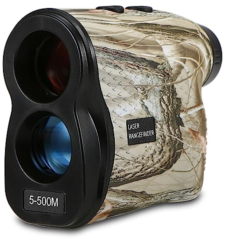 Lixada TeléMetro Golf De 500m / 600m / 900m, Medidor De Distancia, Medidor De Velocidad, Buscador De Rango, Telescopio Monocular De MedicióN De Caza Digital