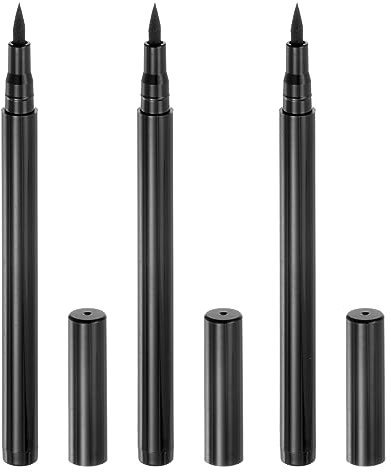 QUARKZMAN 3Stk Stoff Markierungen Dauerhafte Farbstoffe Farbe Textil Marker Stifte Feine Spitze für Basteln Kleidung Schuh Dunkel Grau